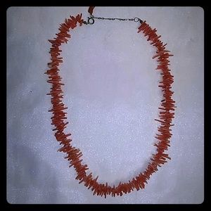 Vintage Branch Coral Necklace